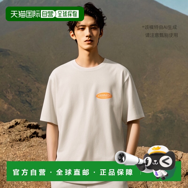 日本直邮 GRAMICCI T恤 Original Freedom Oval 男式印花 棉 ORIG