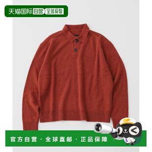 1h可退 日本直邮Aaron Levine 男装 羊毛 2扣POLO毛衣 2508061000