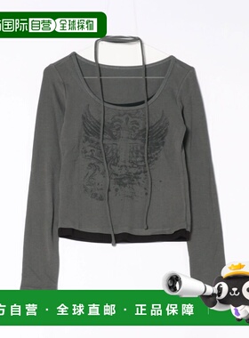 日本直邮WEGO 女装 宽松设计 清爽质感T恤 DI25AU11L0003