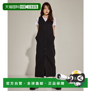 1h可退 日本直邮CLANE 女士夏季休闲牛仔无袖连衣裙 125311081