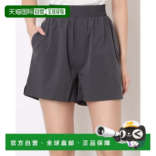 日本直邮女士健身短裤 WPA SHORT PANTS CHA 炭灰色 14744482速干