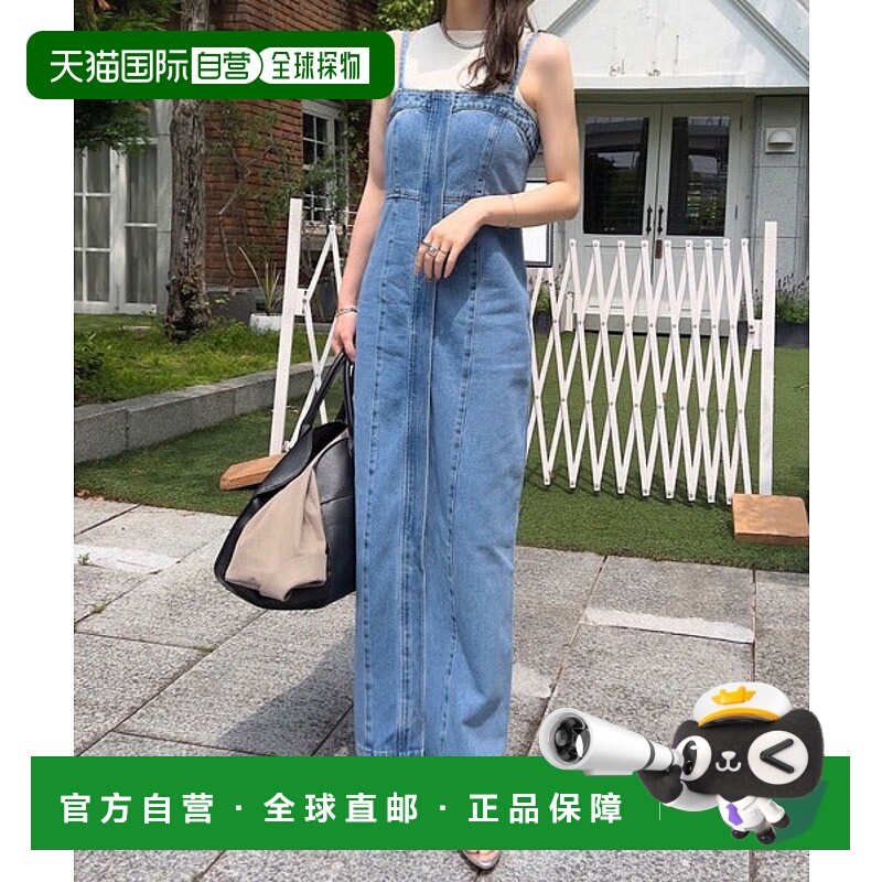 日本直邮KOBE LETTUCE 卡米斯吊带比切风格牛仔衬衫 [93528245]