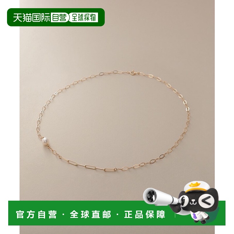 日潮跑腿COCOSHNIK K10珍珠PC链项链锁骨链 405-36633