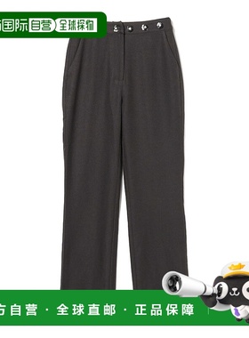 1h可退 日本直邮Sister Jane Priya女士高腰花饰直筒长裤 优雅剪