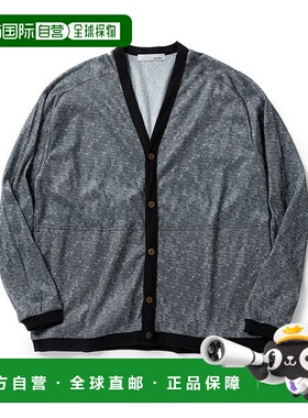 日本直邮narifuri NFC 男士 Octa®CPCP®材质 半开襟 卡其印花针织