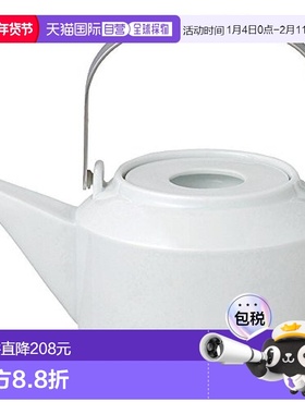 【日本直邮】KINTO LEAVES TO TEA家用小型提梁茶壶白色600mL