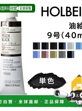 日本直邮荷尔拜因油画颜料9号40毫升A色单色单独出售H353-H380