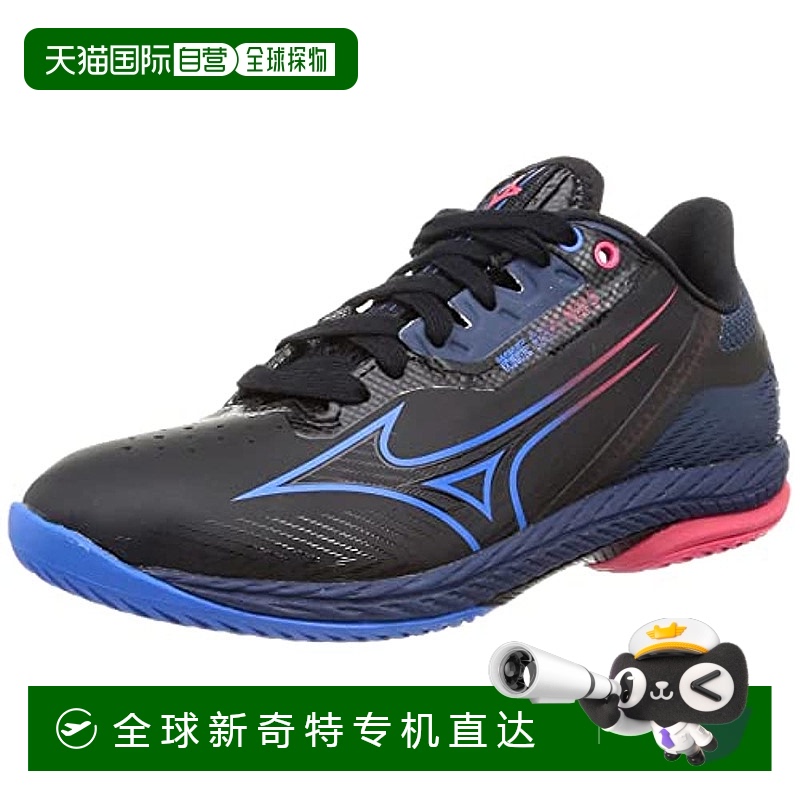 【日本直邮】MIZUNO 卓球鞋 Wave Drive NEO 3 22.5 cm 2E黑/蓝/