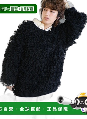 1h可退 日本直邮select MOCA 女士2WAY立领长款针织上衣 20001468