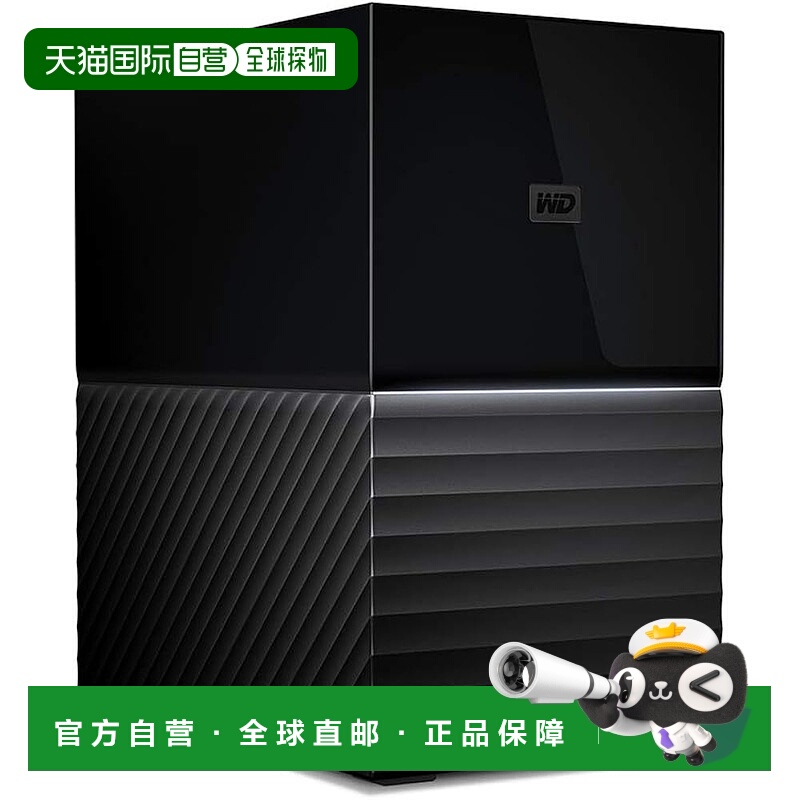 【日本直邮】Western Digital西部数据HDD WDBFBE0360JBK-JEEX/E