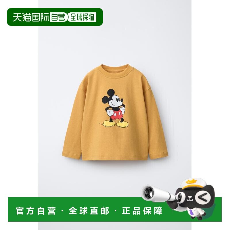 日本直邮Zara米老鼠 © 迪士尼 印花T恤长袖