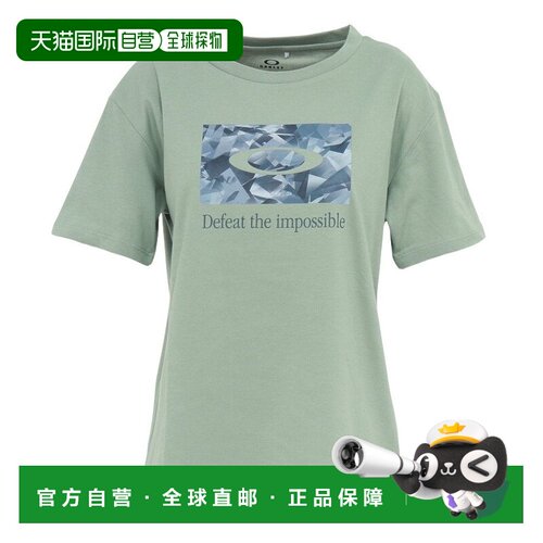 日本直邮Oakley 奥克利女士RAD QDC BOX标志短袖T恤FOA500944-76H