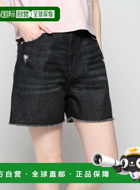 日本直邮Honeys 女士白色牛仔短裤 [HN6029EW001338]