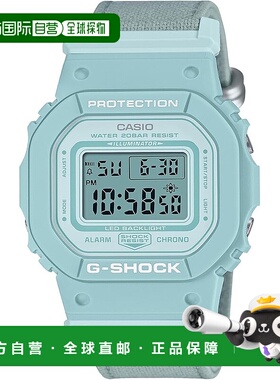 【日本直邮】卡西欧 石英女士表 中号 GMD-S5600CT-3JF 蓝灰色