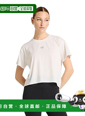 日本直邮New Balance 女士宽松短袖速干半袖T恤 WT51133SST