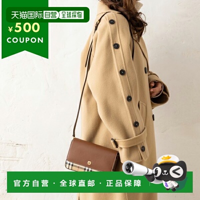 日本直邮Burberry 单肩包 Hampshire 迷你包 斜挎包 女士 8058004