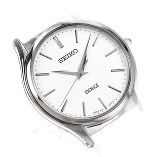日本直邮SEIKO Dolce石英男士SACM171 DOLCE & EXCELINE手表x皮带