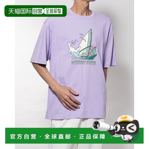 日本直邮NERDY 冲浪男孩短袖T恤 [NE8621EU00147]