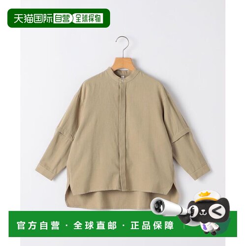 日本直邮MOUNTEN 衬衫 110-140cm 可拆卸亚麻