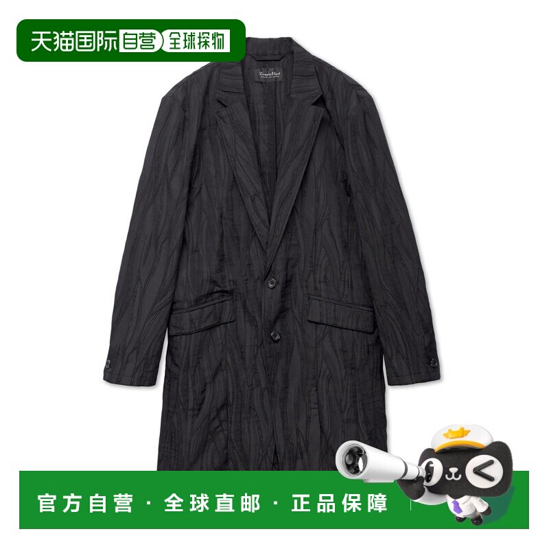 日本直邮TORNADO MART 男士波纹图案轻便长款风衣【付后1h可退】