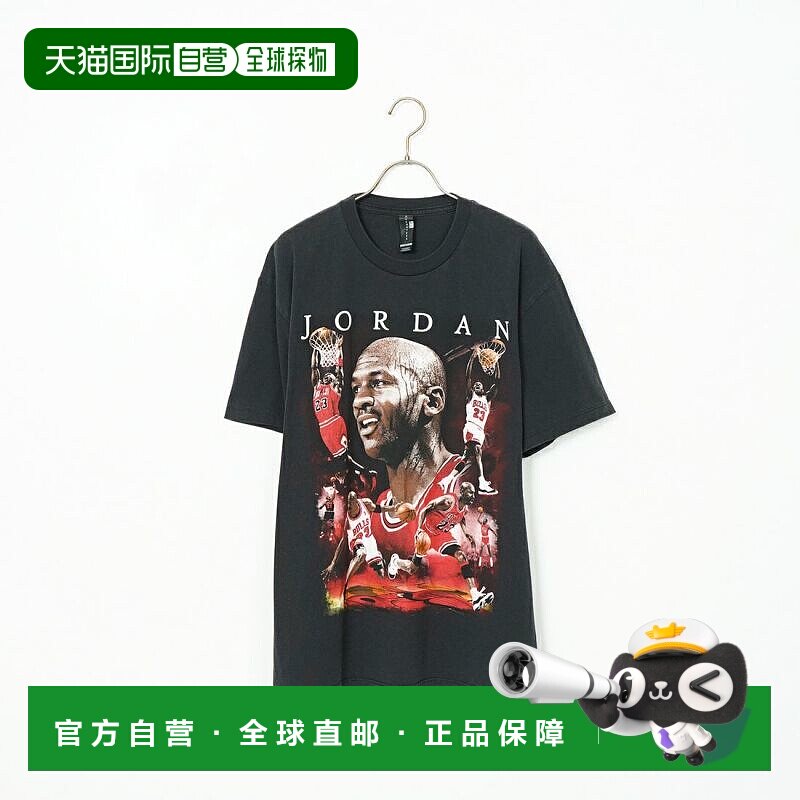 1h可退 日本直邮THRIFTY LOOK 男士迈克尔 乔丹印花短袖T恤 TL24S