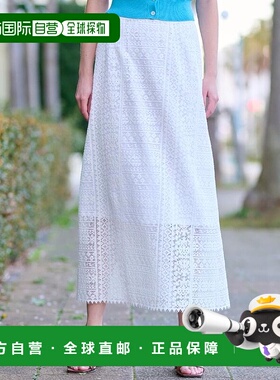 日本直邮DRESSTERIOR 有机棉混纺蕾丝裙衬裙 [DR1233EW034901]