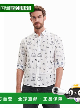 日本直邮Desigual 刺绣衬衫 [DE819EM21166]