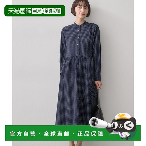 日本直邮Dessin 女士 波点连衣裙 手洗可 垂坠感【付后1h可退】