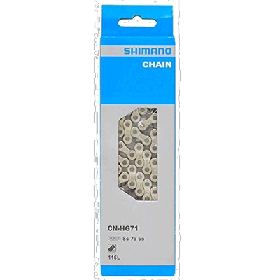 【日本直邮】禧玛诺 自行车链 CN-HG71 8S/7S/6S 116L ICNHG71116