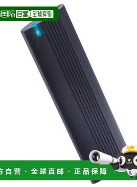 【日本直邮】宜丽客ELECOM移动固态盘SSD 1TB PS4兼容 黑色 USB3.