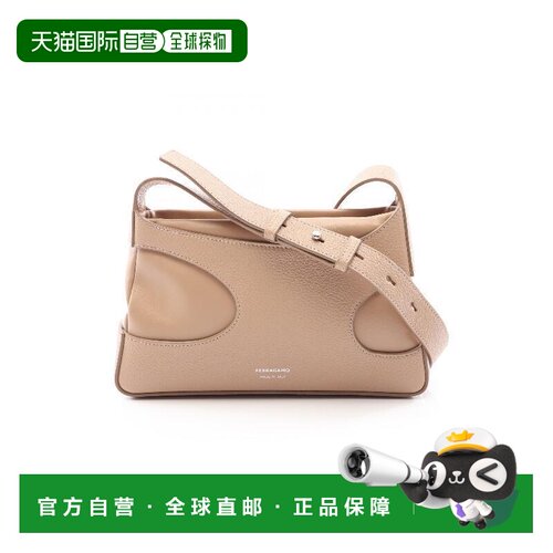 日本直邮中古二奢Ferragamo菲拉格慕女包A级95新Shoulder bag肩包
