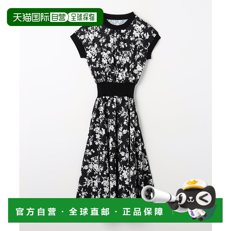 日本直邮UNITED ARROWS green label relaxing 花卉法式袖连衣裙
