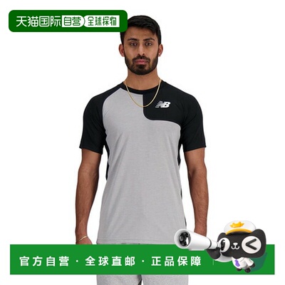 日本直邮（New Balance）男士棒球不对称半袖T恤 左投手用 MT4170