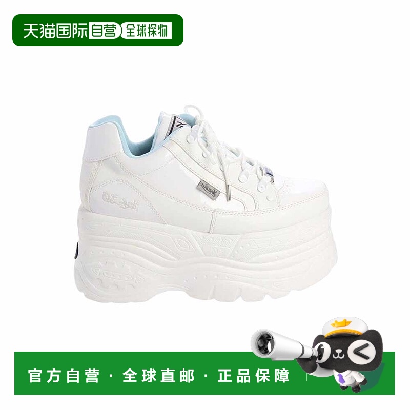 【日本直邮】 Yosuke女款运动鞋白色系带皮革时尚休闲简约百搭