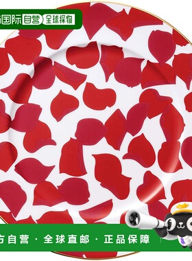 【日本直邮】则武 Rosa Rossa 盘子 30厘米 单品骨瓷 50005A/4954