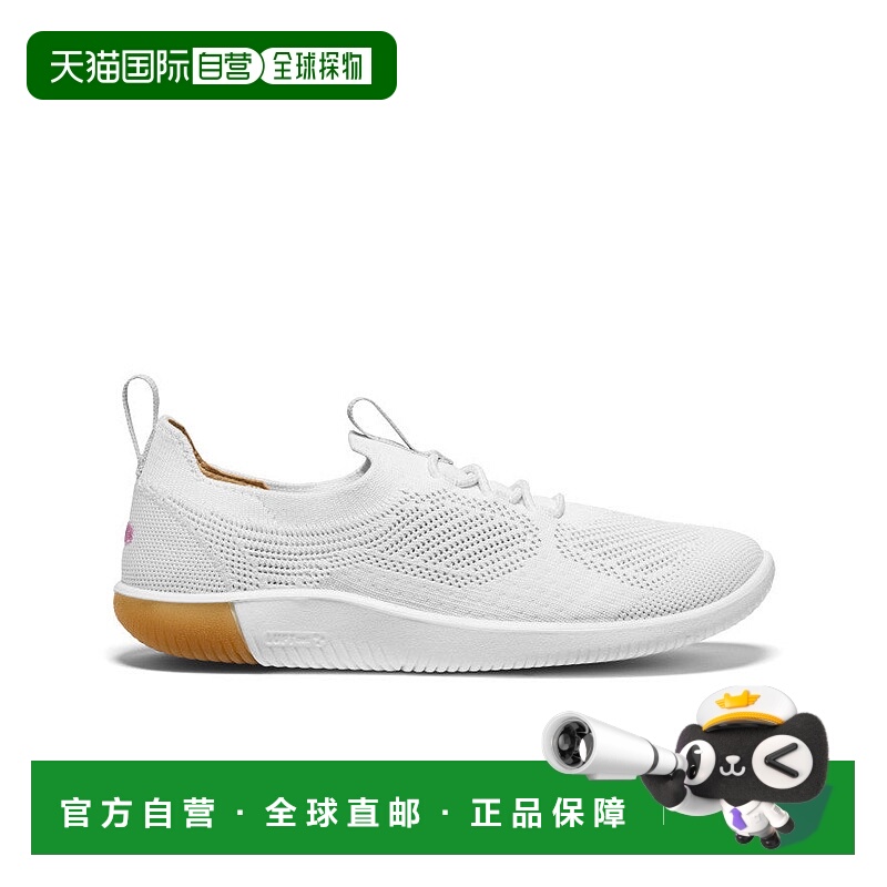 日潮跑腿keen科恩 女士 KNX 针织系带运动鞋 StarWhite/MoonliteM