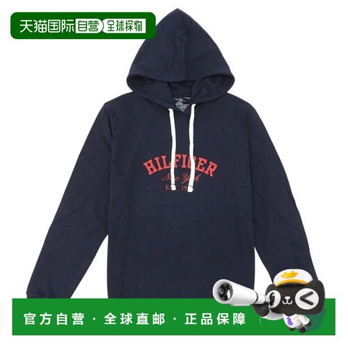 日本直邮Tommy Hilfiger 男士连帽派克大衣M 码纯棉TH09T4449411M