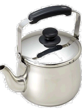 【日本直邮】PEARL METAL不锈钢热水壶烧水壶3.2L宽口IH対応