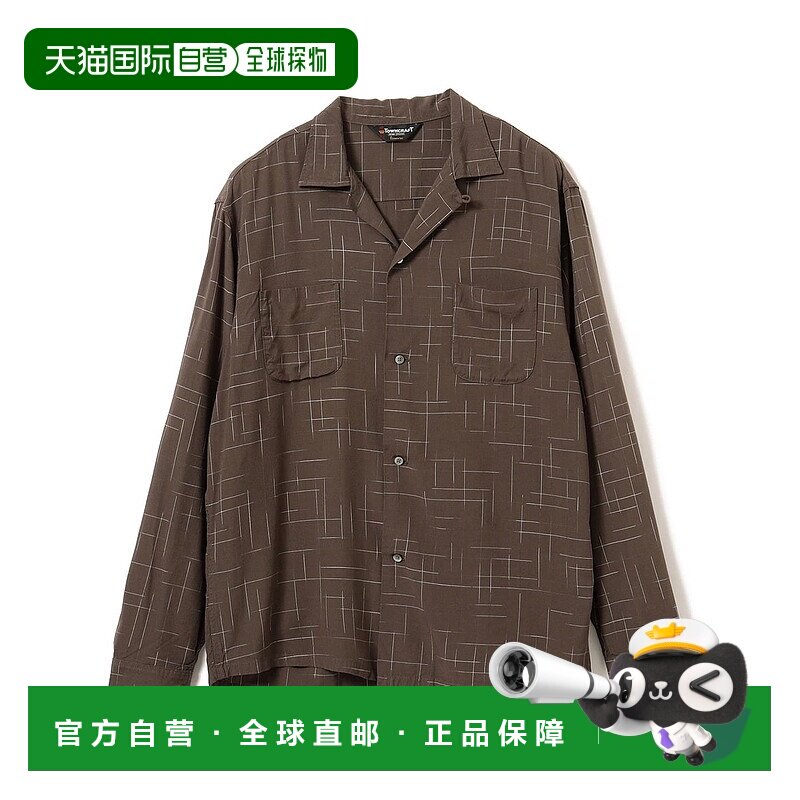 1h可退 日本直邮TOWN CRAFT 男士 1950年代复刻风 开领休闲衬衫 9