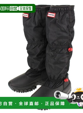 日本直邮Hunter 冬季靴子女士 Wanderer 保暖高休闲雪地靴黑色（W