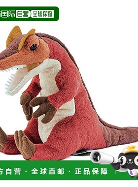 【日本直邮】Colorata儿童毛绒恐龙玩偶坐下型小巧个性可爱