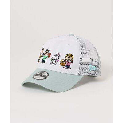 1h可退 日本直邮NEW ERA 儿童 可调节网眼棒球帽 YOUTH9TWENTY 花