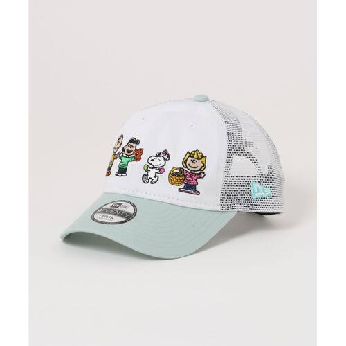 1h可退 日本直邮NEW ERA 儿童 可调节网眼棒球帽 YOUTH9TWENTY 花