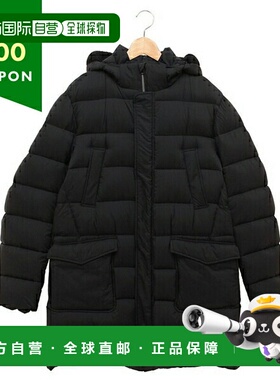 日本直邮Herno Legend 连帽羽绒服男士黑色PI003ULEM02 12456Z 93