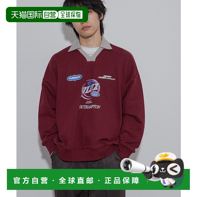 1h可退 日本直邮SENSE OF PLACE 男士宽松长袖卫衣 游戏印花 螺纹