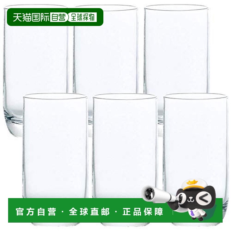 【日本直邮】TOYO SASAKI GLASS东洋佐佐木 玻璃杯190ml日本制6个