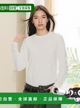 日本直邮(LOEFF(Loeff))有机棉 短款 月牙袖 T恤长袖独特