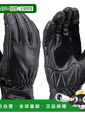 【日本直邮】Daytona 摩托牛皮手套 可触屏HBG-109 黑色XL 17746