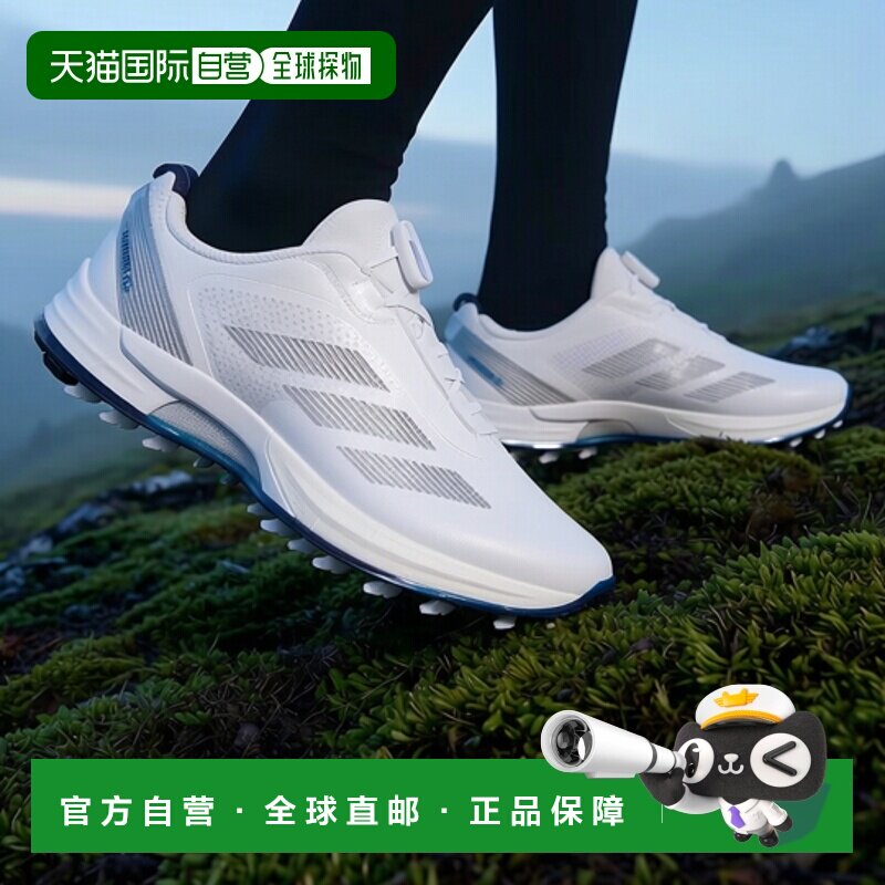 日本直邮Adidas/阿迪达斯无鞋钉时尚舒适低帮高尔夫球鞋女款 JS17图片