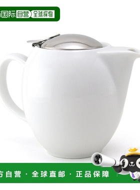 【日本直邮】ZERO JAPAN 环球2人通用茶壶 BBN-01 WH (白色)